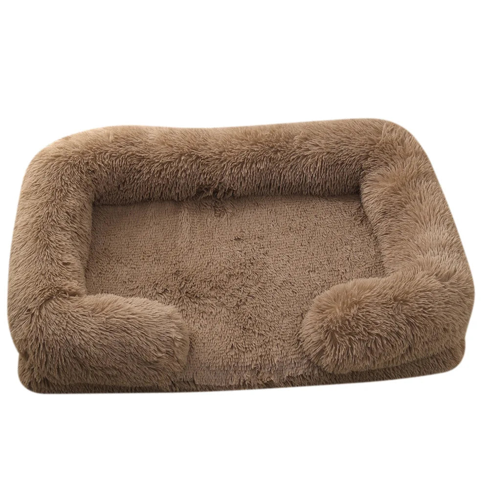 Rectangle Plush Dog Bed