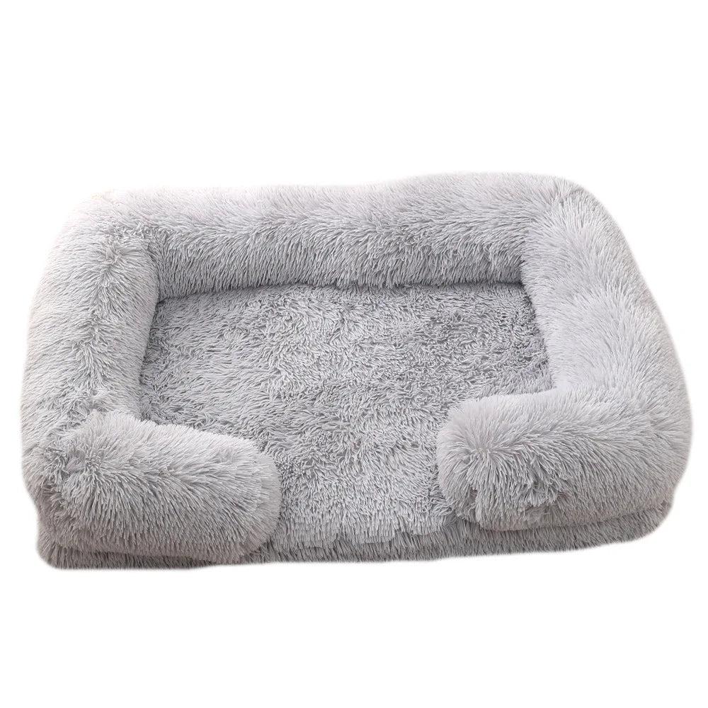 Rectangle Plush Dog Bed
