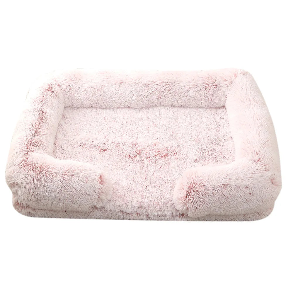 Rectangle Plush Dog Bed