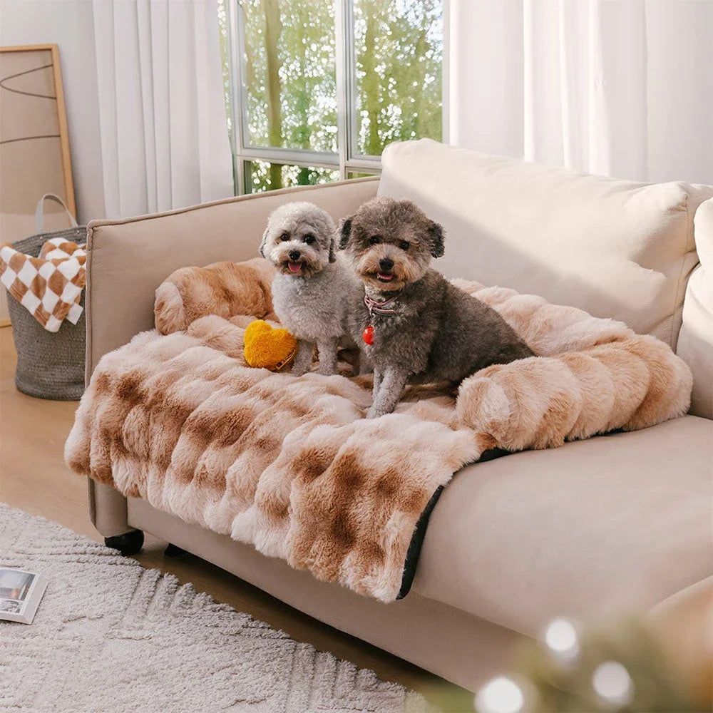 Plush Sofa Pet Bed