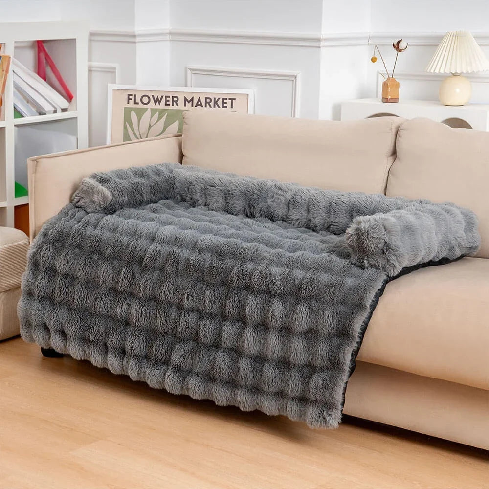 Plush Sofa Pet Bed