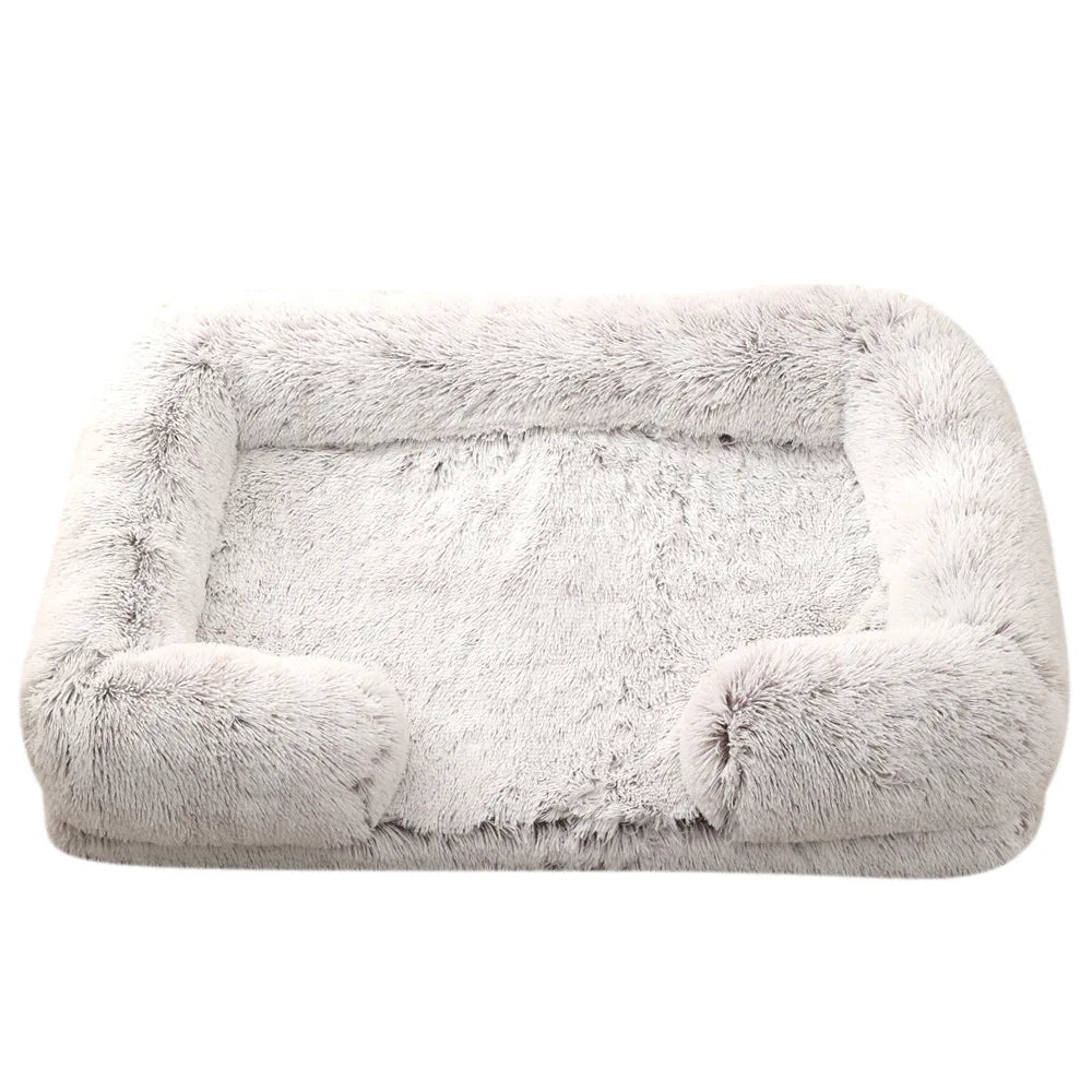 Rectangle Plush Dog Bed