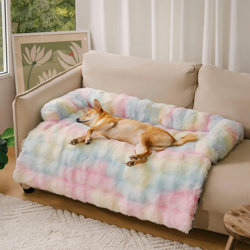 Plush Sofa Pet Bed